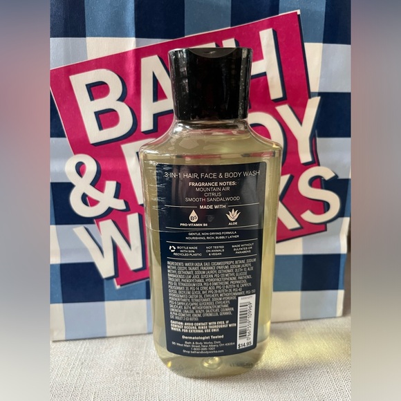 Bath & Body Works Ridgeline Men’s Collection 3-in-1 Hair, Face & Body Wash - Picture 3 of 3